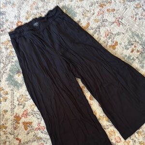 〰️ Wide Leg Linen Crop Pants 〰️